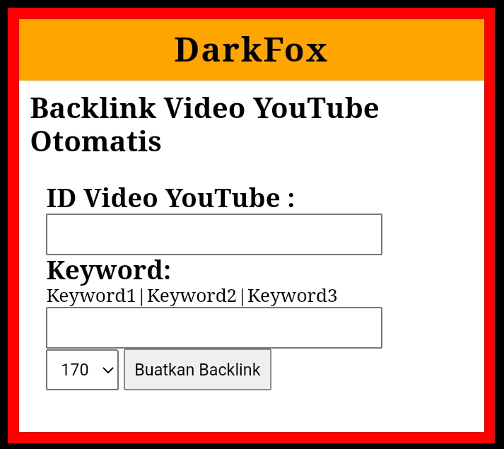 Backlink Video YouTube Otomatis
